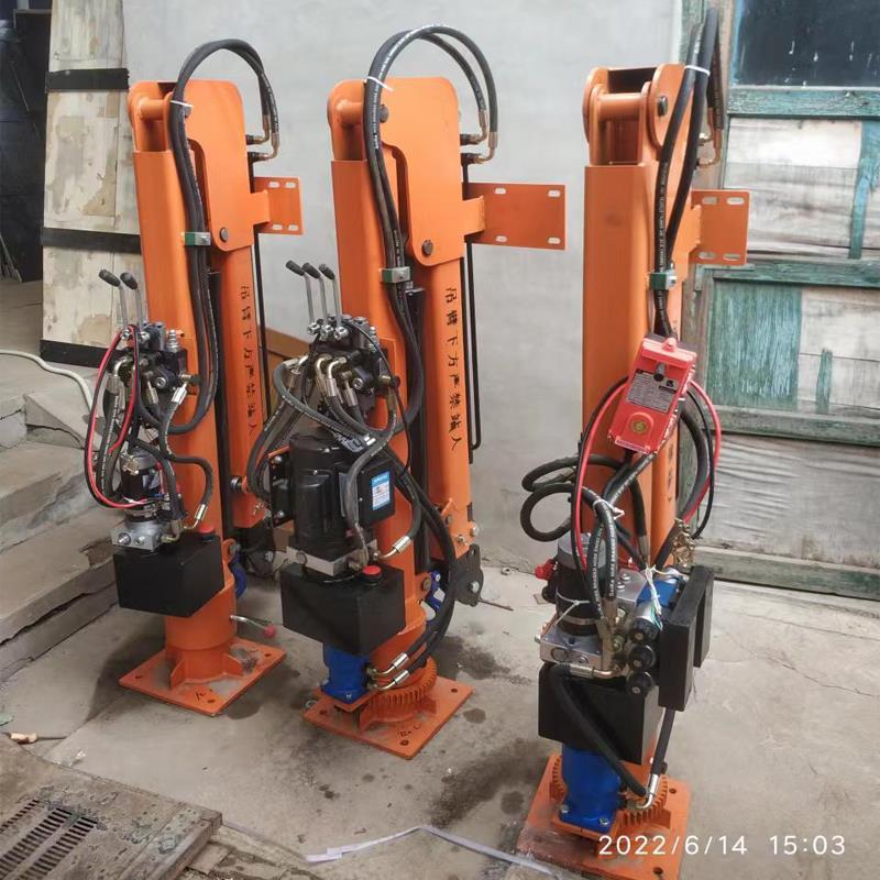 惠城区重汽蓝牌随车吊 3.2吨 国六动力强 液压驱动 农用自卸起重机